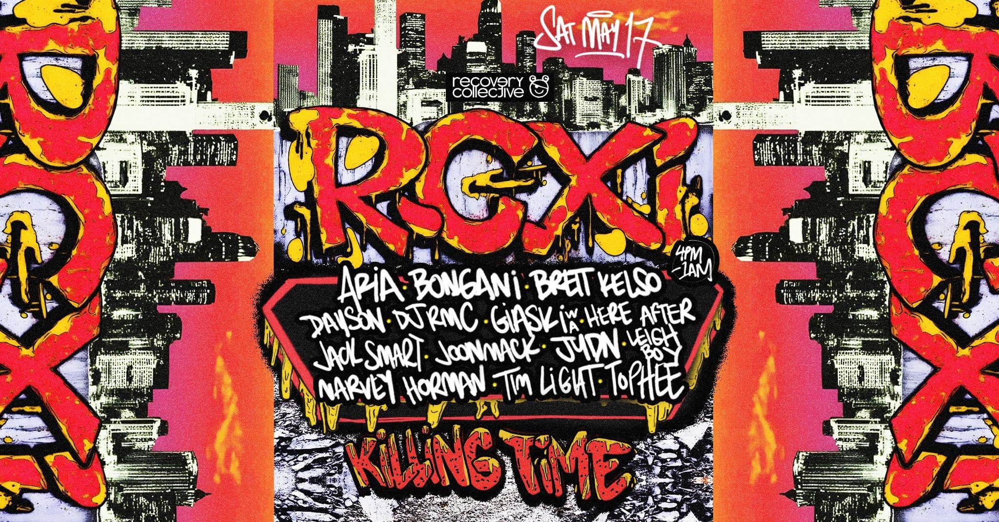Poster for RCXI: 11 Years of Recovery Collective - The Last Dance