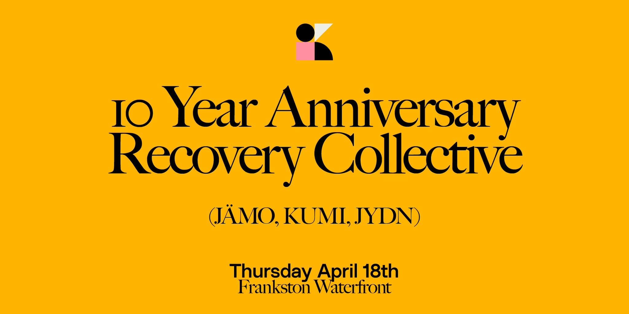 Poster for Kubik Frankson: 10 Years of Recovery Collective