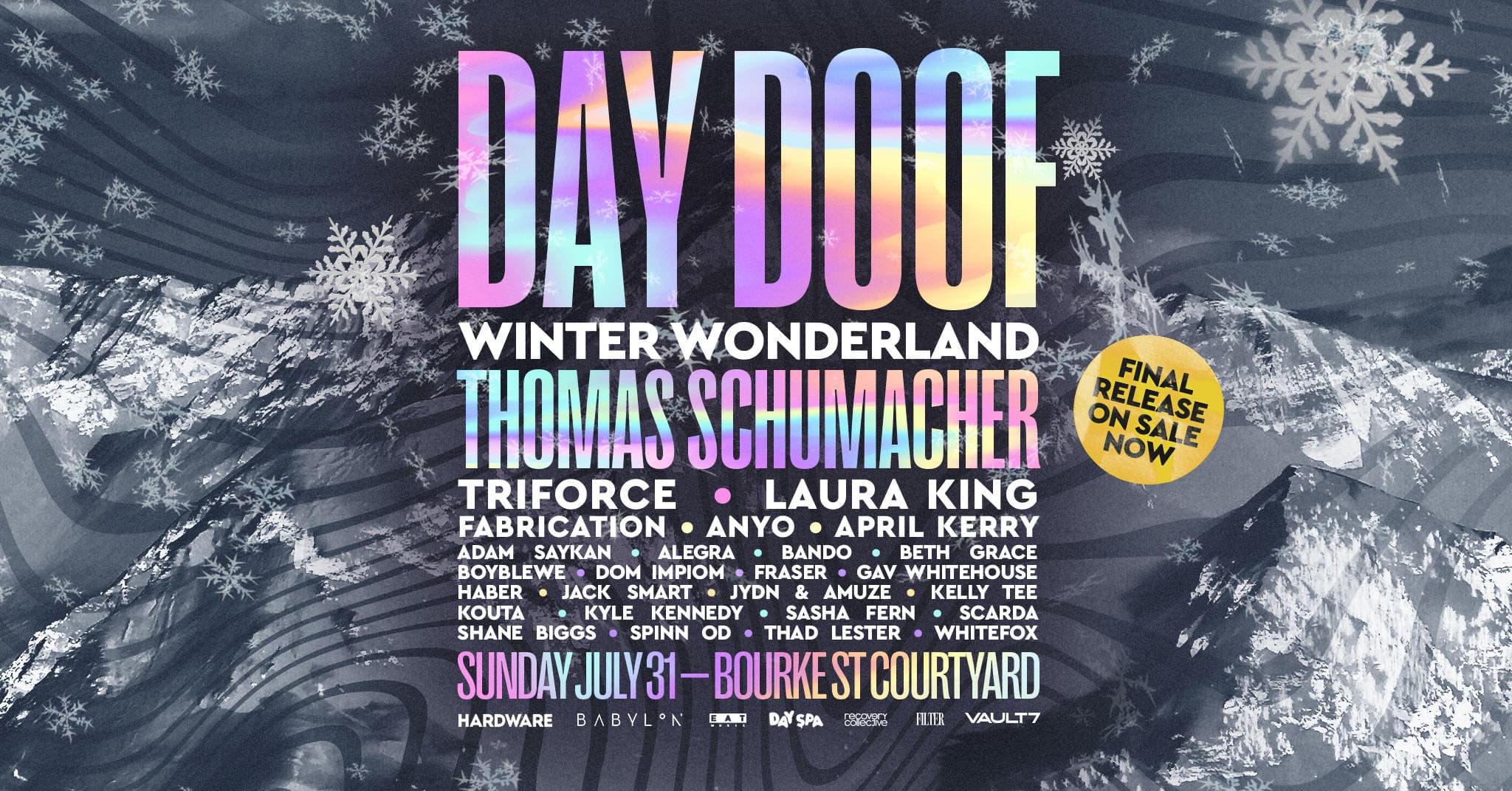 Cover for Day Doof Winter Wonderland - Thomas Schumacher, Triforce, Laura King + MORE
