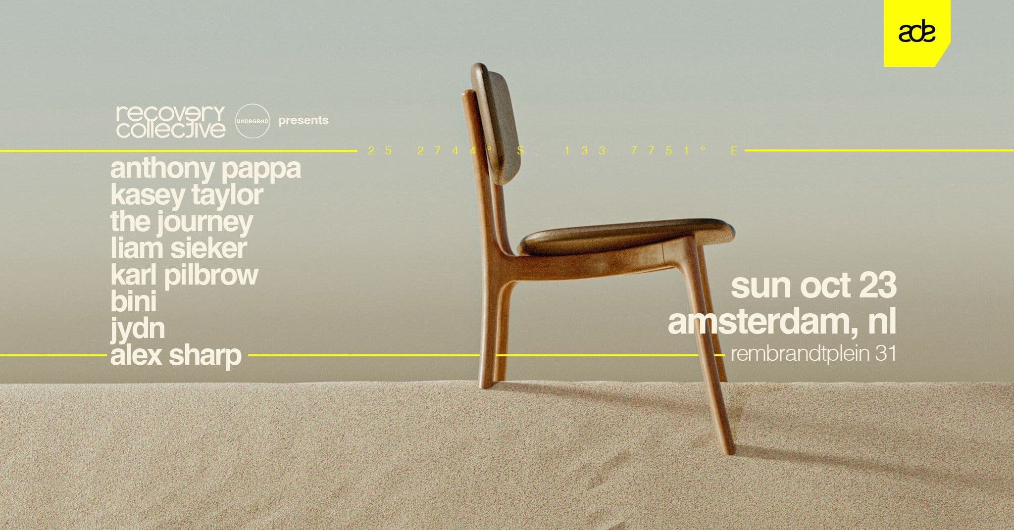 Poster for RC Showcase x Amsterdam Dance Event