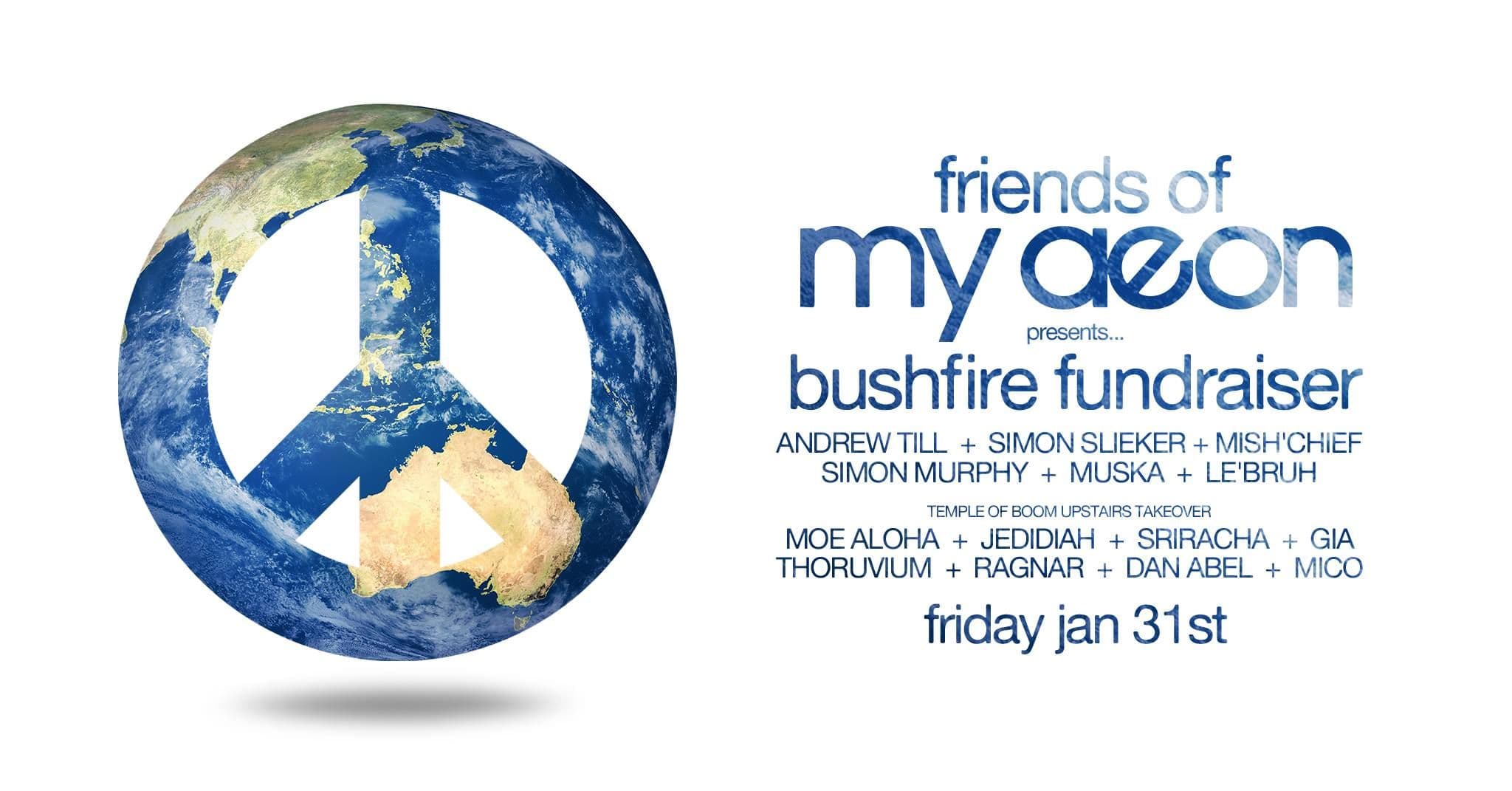 Cover for Friends of My Aeon - Victorian Bushfire Fundraiser