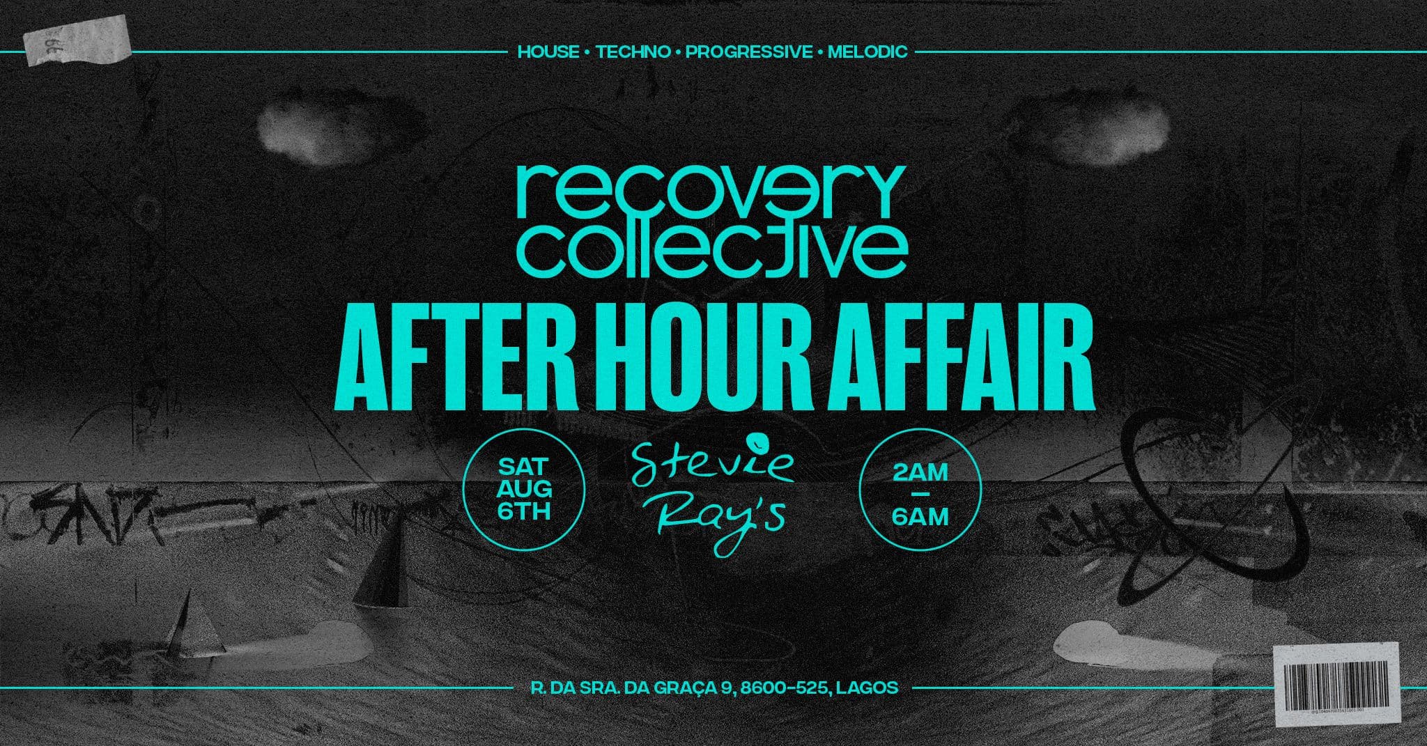 Poster for Recovery Collective x Stevie Rays: After Hour Affair