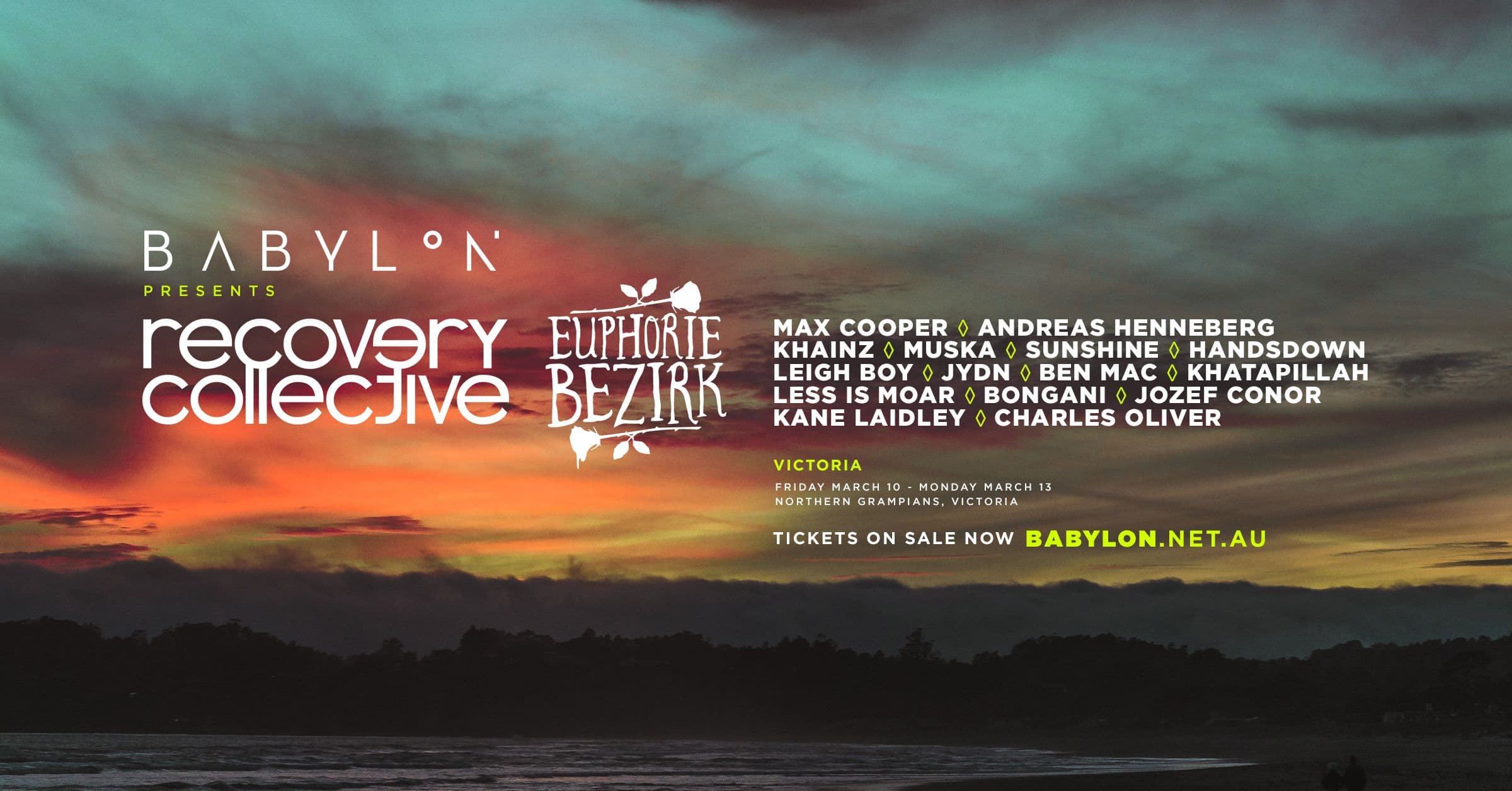 Poster for RC x EB | Babylon ft. Max Cooper, Andreas Henneberg, Bloody Mary