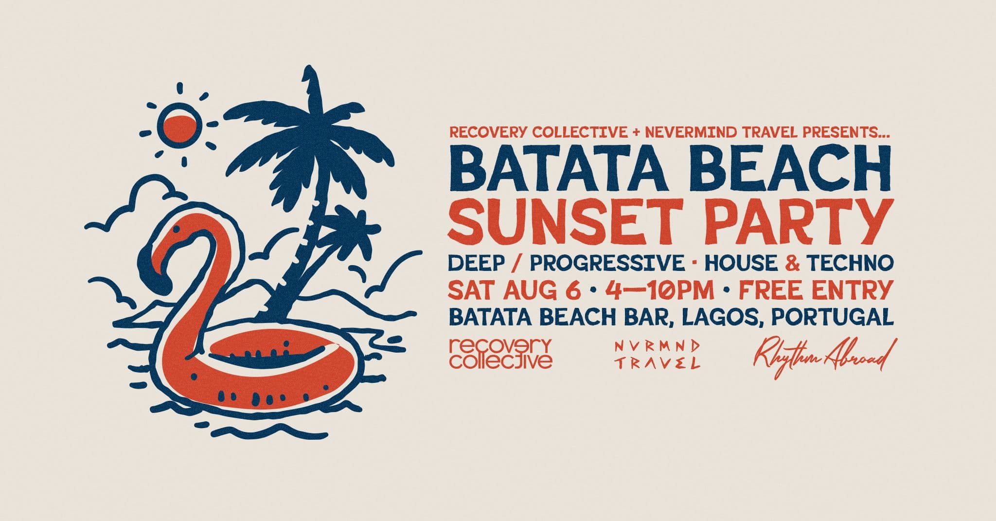 Poster for Batata Beach Sunset Party